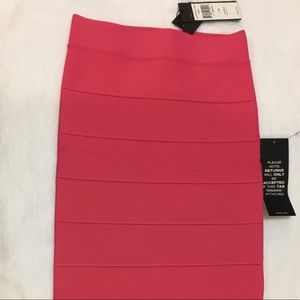 BCBGMaxAzria Alexa Power Skirt (Knee Length)